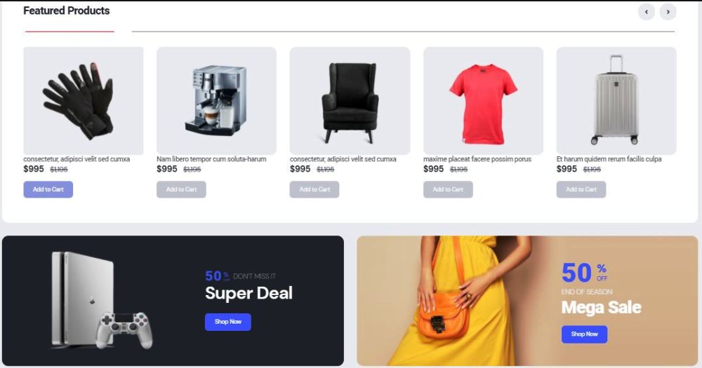 ecommerce demo